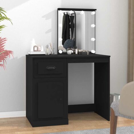 Black dressing table Black dressing table