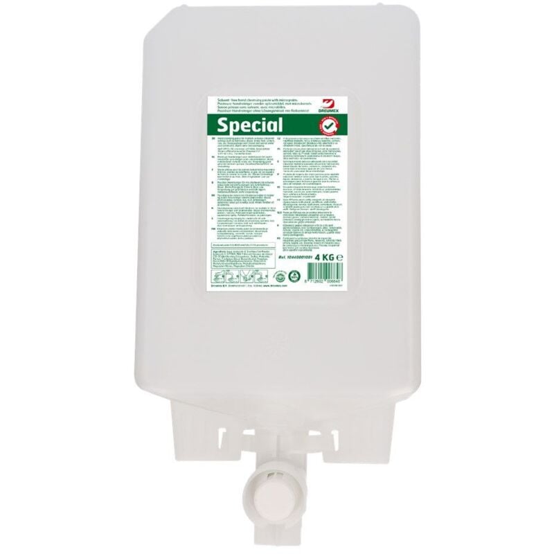 Dreumex - Savon spécial microbilles - Cartouche EX4000 de 4kg - 10440001001 - Ce produit de marque est neuf.