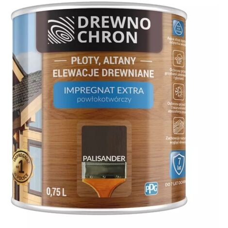 DREWNOCHRON IMPRÄGNIERUNGSBESCHICHTUNG PALISANDER 0,75L - 5IMDR.PAL0.7
