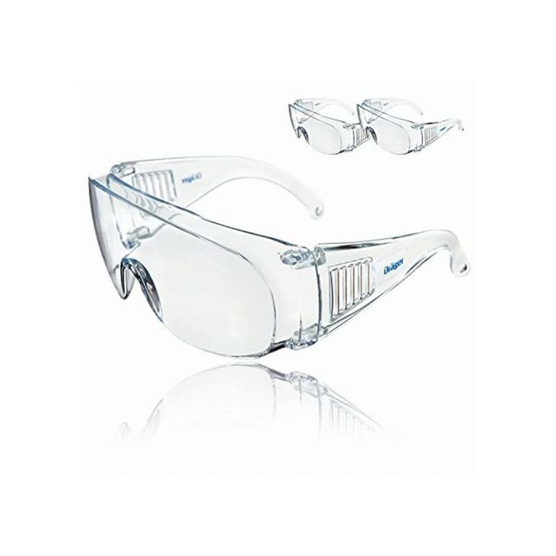 Image of Drager - Dräger occhiali prottettivi X-pect 8110 Sovra occhiali anche per portatori di occhiali Protezione antipolvere, antiappannamento, antigraffio
