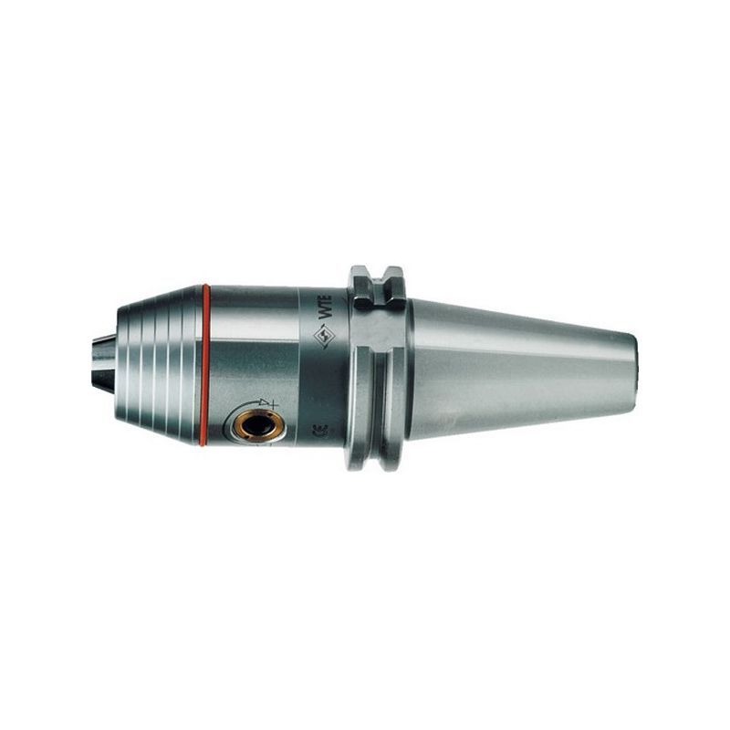 

WTE - Mandril (portabroca) de taladradera corto para rotación de derecha / de izquierda, modelo de precisión, DIN 69871 A, capacidad de fijación d1 :