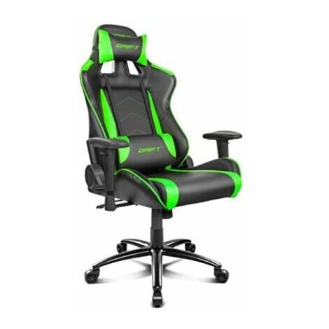 Drift dr150bg silla para videojuegos silla para videojuegos universal asiento acolchado negro, verde