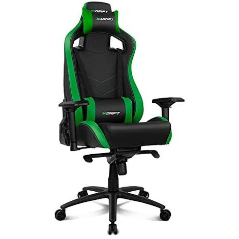 Silla gaming DRIFT DR300. Reposabrazos 3D. Cojines lumbares y