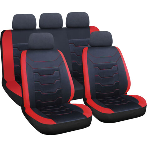 Drift, Set Fodere Coordinate - Nero/Rosso