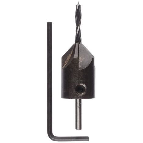 Drill a spirale in legno con serpente a 90 °. 3 mm.