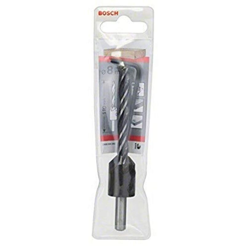 2 608 596 395 - Wood Twist Drill con svasatore (8 mm) - Bosch