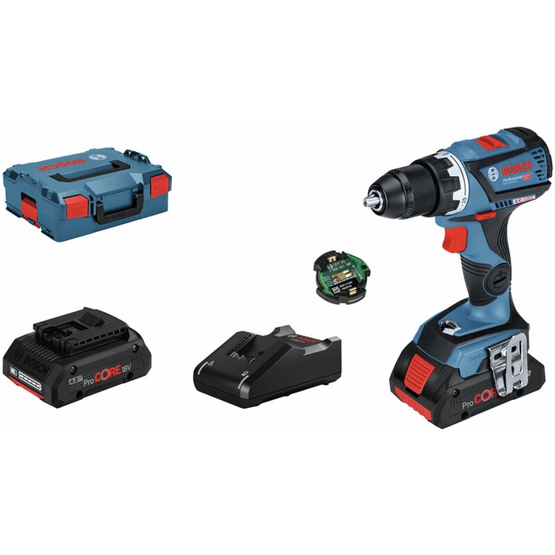 Image of Drill batteria GSR 18V-60 C Professional 2XPC 4,0Ah, GCY 42, GAL 18 V 40, L-Boxx