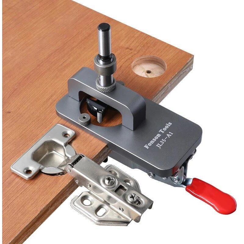 Drill bit, drill bit, high-quality hole drill guide finder with device, aluminum hole gauge, door cabinets