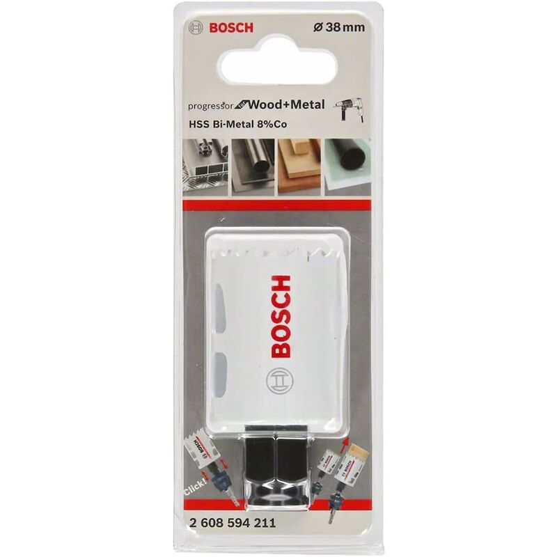 Bosch - 32MM Progressor for Wood & Metal bim Holesaw - Metric