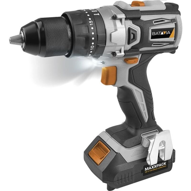 Drill di impatto della batteria 18V 7062722 1x