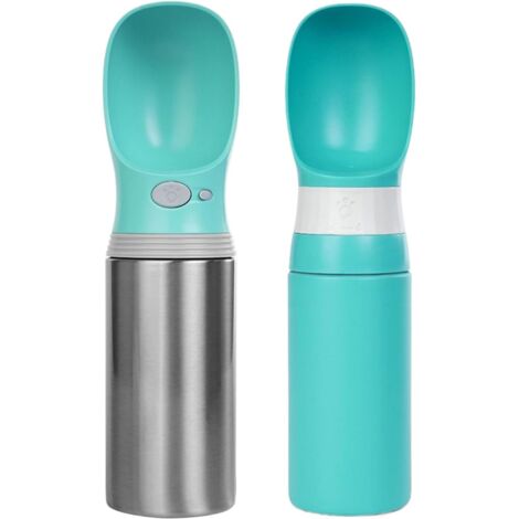 Drinking Bottle Puppy Water Dispenser Spill Proof Container