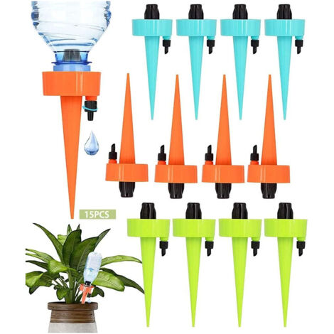 Drip Bottle, 12 Pieces Drip Bottle for Indoor Plants, Indoor Plant Watering Kit, Automatic Watering Bottle, Drip Bottle Watering System