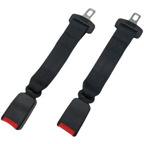 Lot de 2 accessoires rigides d'extension de ceinture de sécurité de 12,7 cm  (irrégulier –