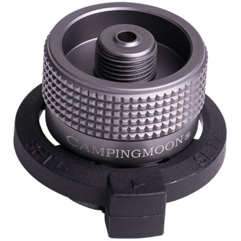 Dripex Adaptateur de conversion verrouillable, pour type de bouteille de buse/cartouche de gaz butane/cartouche de gaz à visser/cartouche de valve Lindal (Z11)