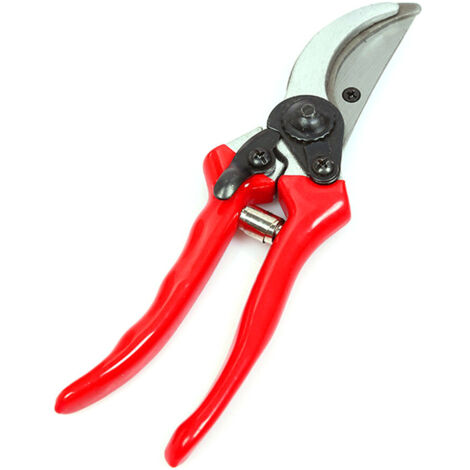Dripex Sécateur manuel de jardinage, outils de gestion de l'élagage du jardin bonsaï, sécateur en acier inoxydable rouge SK5