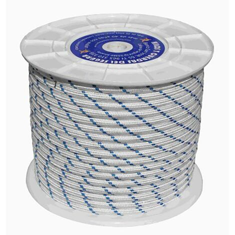 Corde Cordage Polyamide 2mm 500m PA Tressé Nylon : : Bricolage