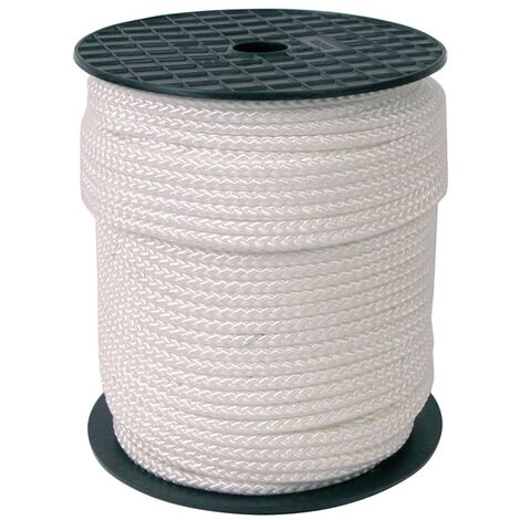 Corde Beige Polypropylène 4 Brins 50 Mètres Diam 18mm