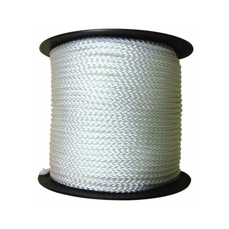 Drisse standard ecrue diam 6mm bobine 100 m