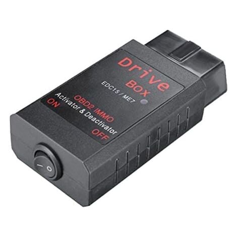 RNEMITERY Drive Box EDC15/ME7 OBD2 IMMO DéSactivateur Activateur pour Audi Skoda VW Golf Seat