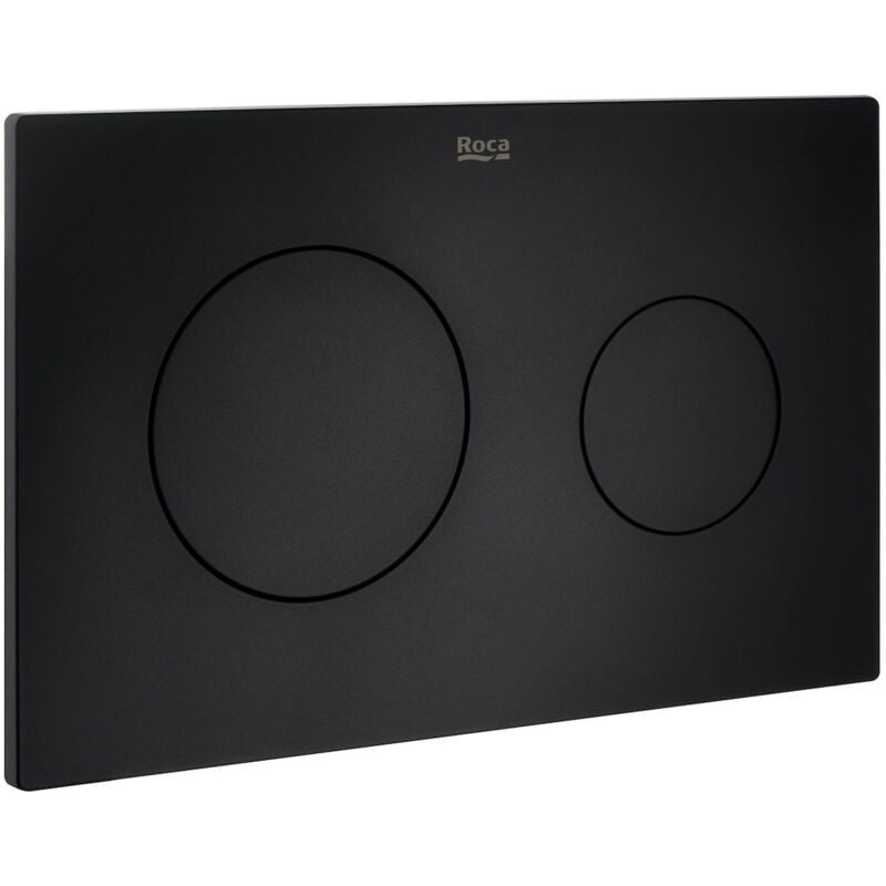 A890189206 PL10 one dual Pulsador Negro Mate Posterior a 2021 - ref: A890189206 - Roca