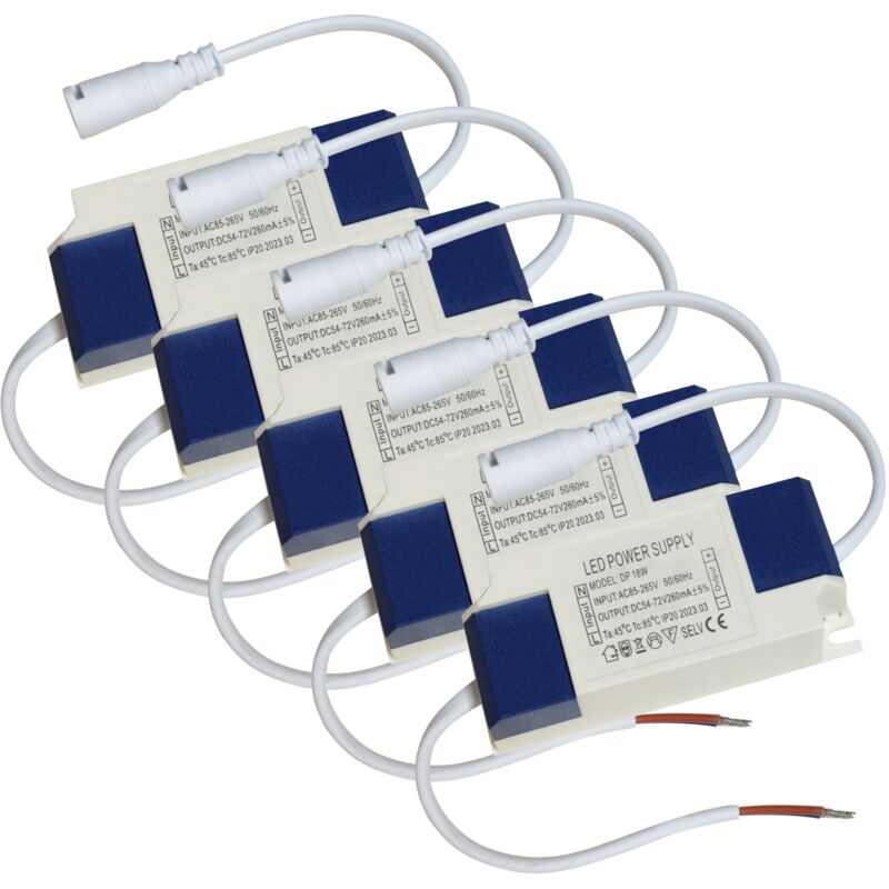 

Driver 18-24W para panel y plafón | Pack 5 Uds. - Pack 5 Uds.