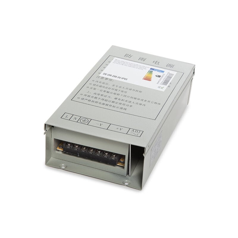 

Driver 200W 5V IP65 Pixel LED (DE-DR-200-5V-IP65)