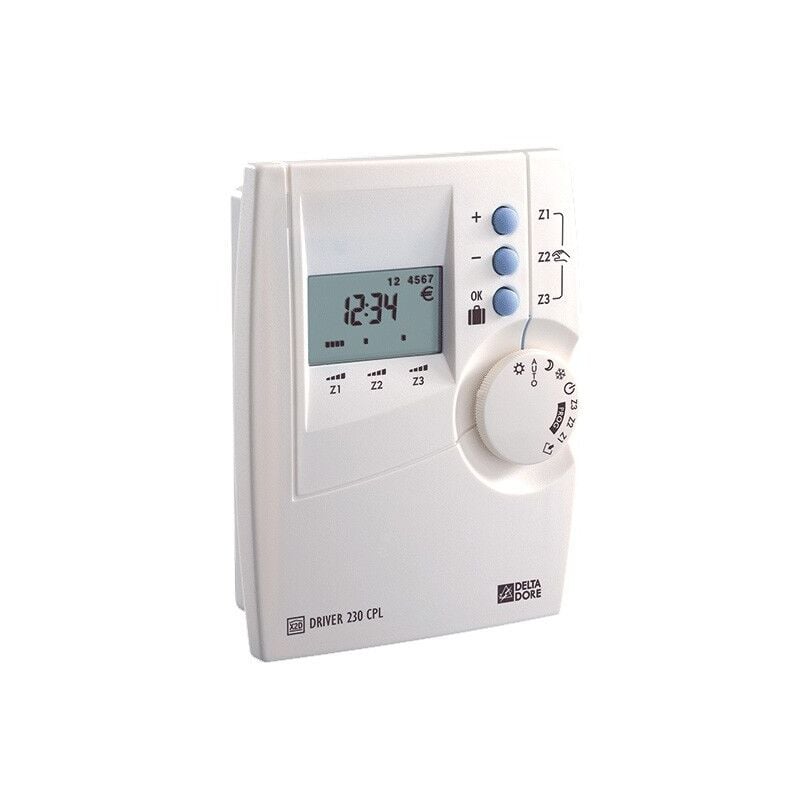 Delta Dore 6051101 Driver 230 CPL Programmateur courant porteur 3 zones