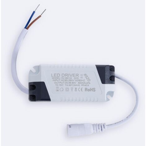 Driver 90-265V Salida 39-65V 300mA 18W