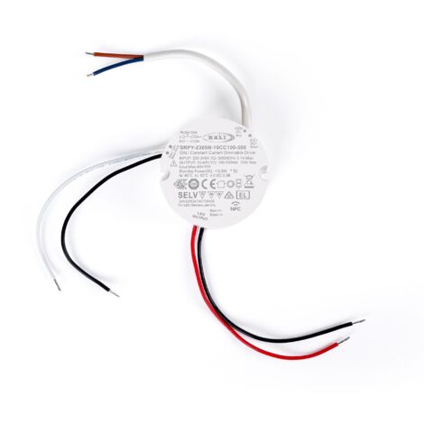 Driver DALI dimmable DT6 NFC monocolore 220-240V - Sortie