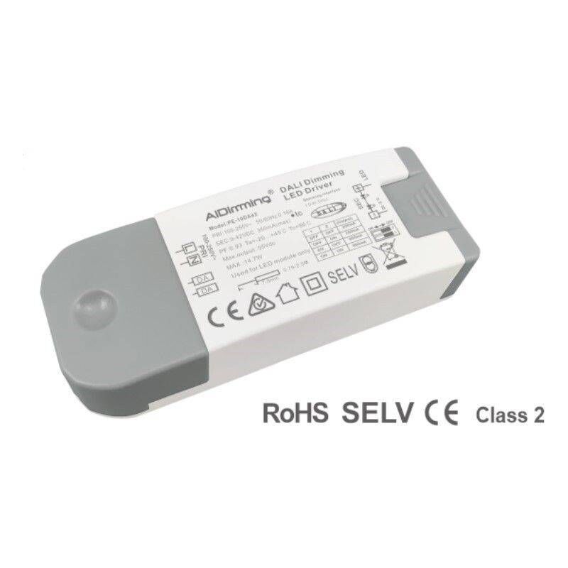

Driver DALI multicorriente 2-8V 650 a 800MA 6,4W
