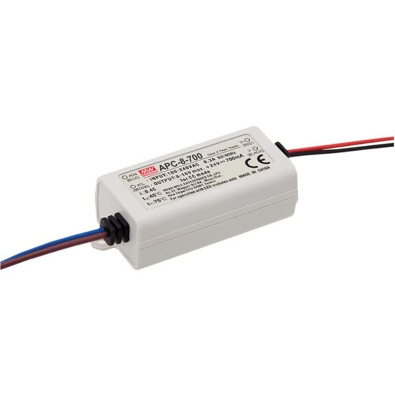 Driver De Led À Courant Constant - 1 Sortie - 700 Ma - 7.7 W Velleman Apc-8-700