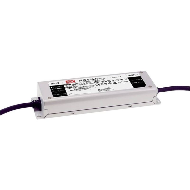 XLG-240-H-AB Driver de led à puissance constante 239.6 w 2200 - 6660 mA 27 - 56 v/dc fonction dimmeur 3 en 1, - Mean Well