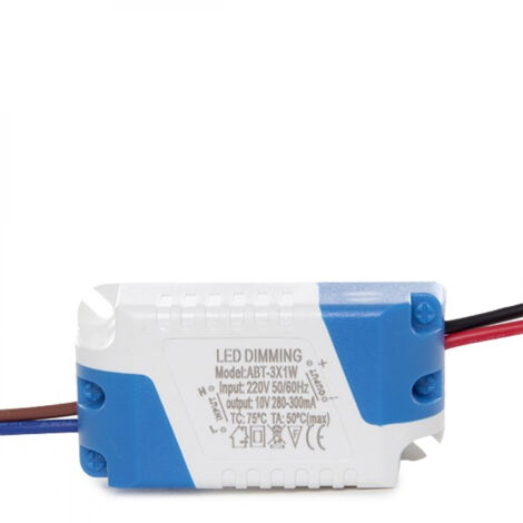 Driver Dimmable Projecteur Downlight  LED 3W