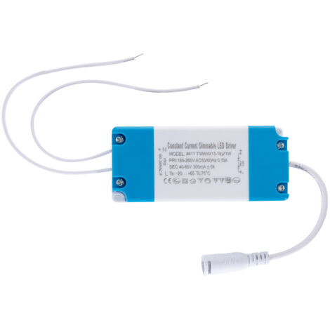 Driver Dimmable TRIAC 180-260V Sortie 40-65V DC 300mA 18W