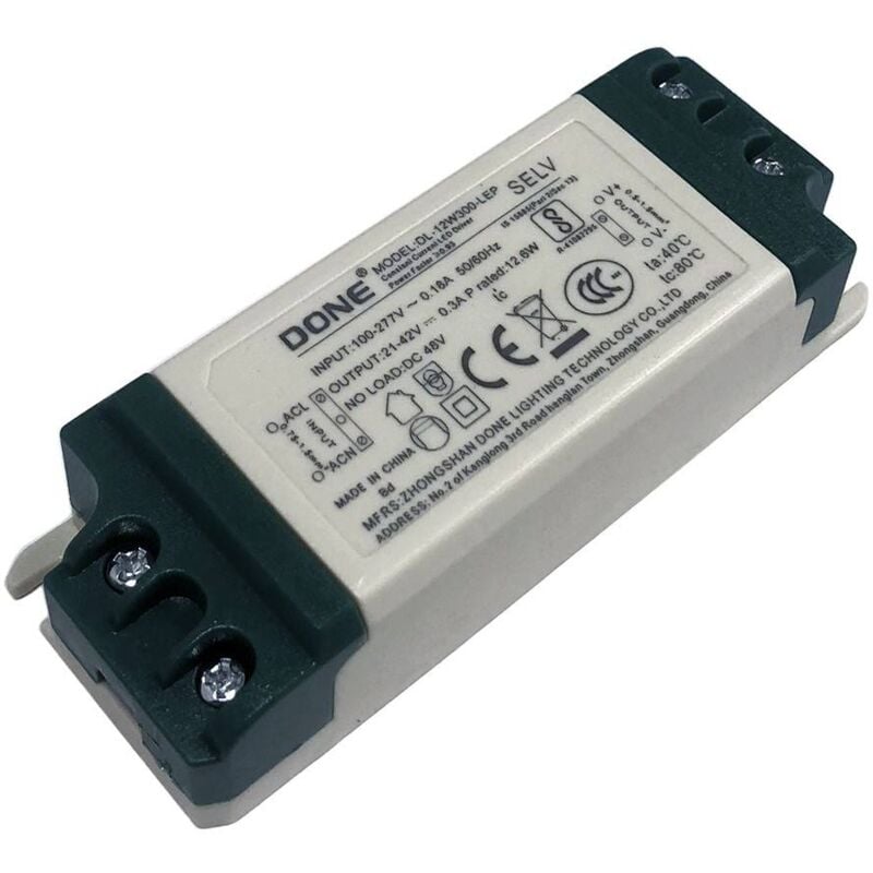 

Driver "DONE" para downlight LED 21-42V 300mA (7-12W)