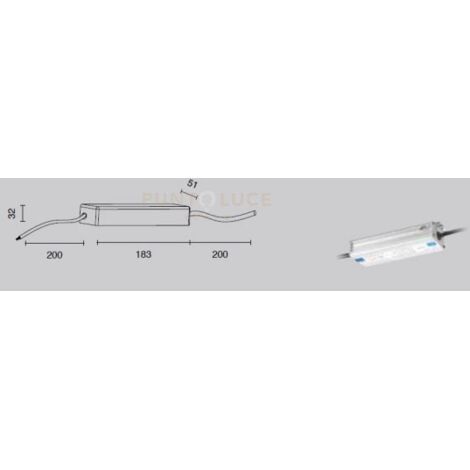 DRIVER IP65 200W  Vin 170-264Vac Vout 48 Vdc Ampere 4.2 A IP65