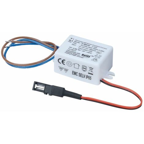 driver led - 2.1 - 4.2w - 350 ma - pour kit aric meubled - aric 52031