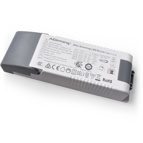 Driver LED DALI dimmable 9-24V - courant réglable