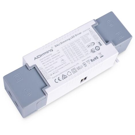 Driver LED dimmable par DALI , PUSH, 1/0-10V - Courant multiple