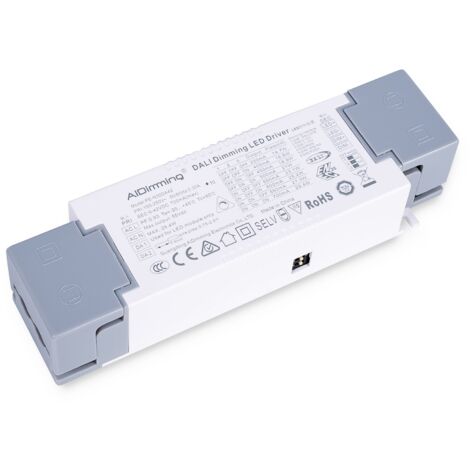 Driver LED dimmable par DALI , PUSH, 1/0-10V - Courant multiple