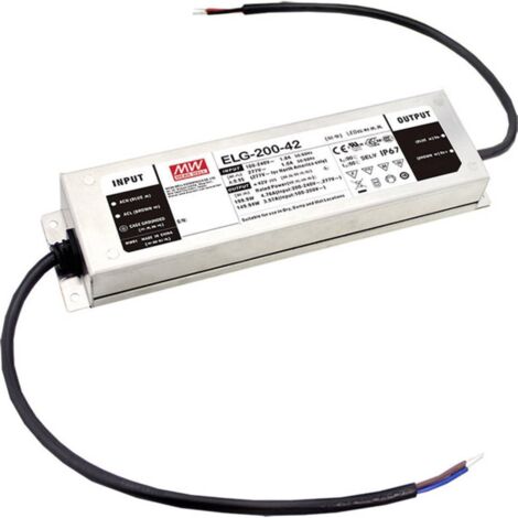 Driver LED Mean Well elg-200-48ab-3y 199.68 W IP65