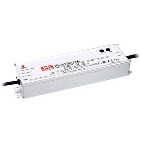 Driver LED Mean Well HLG-150H-24A 24 V DC 6,3 A A042001