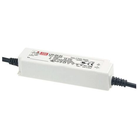 Driver LED Mean Well LPF-25-24 40 W Tension fixe/courant constant A028331