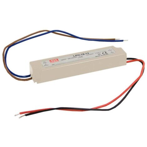 Driver LED Mean Well LPH-18-12 12 V DC 1,5 A A042901