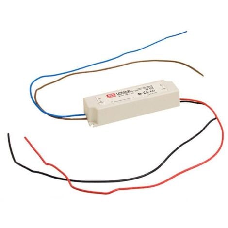 Driver LED Mean Well LPV-35-24 24 V DC 1,5 A