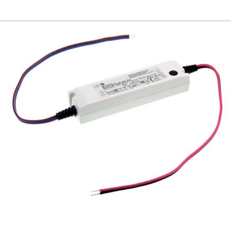 Driver LED Mean Well PLN-20-24 60 W 24 V DC 0,8 A Tension fixe/courant constant A019171