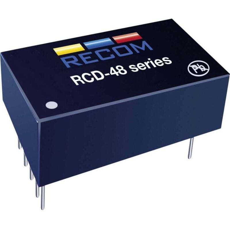 Recom Lighting - RCD-48-0.50/W Driver led 500 mA 56 v/dc variateur analogique, variateur pwm Tension de fonctionnement ma