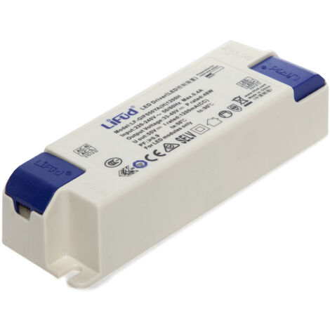 Driver LED LIFUD 50W - Entrée 220-240V AC, Sortie 33-40V DC - Sans Scintillement (Flicker Free) - PF ≥ 0.90 - Garantie 5 Ans