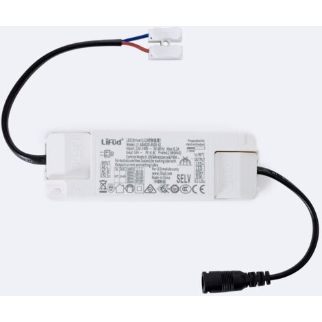 Driver LIFUD Regolabile 1-10V 220-240V No Flicker Output 25-42V 350-500mA 15-20W LF-ABA020-0500-42 20 W