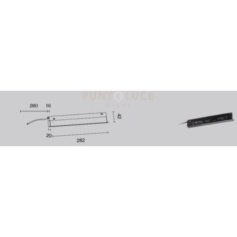 DRIVER MAGNETICO 150W Vin 220-240Vac Vout 48 Vdc Ampere 3.1 A IP20